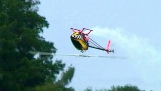 T-REX 700 Nitro Pro Helicopter - Negative Pitch Explained & Demonstrated