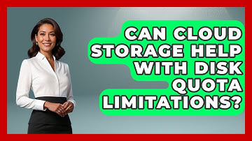 Can Cloud Storage Help With Disk Quota Limitations? - Your Computer Companion