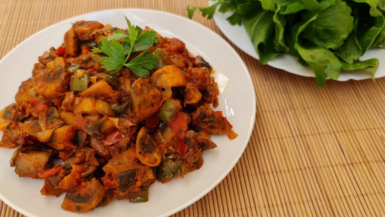 فطر مقلي على الطريقه التركيه (مانتار سوتي)