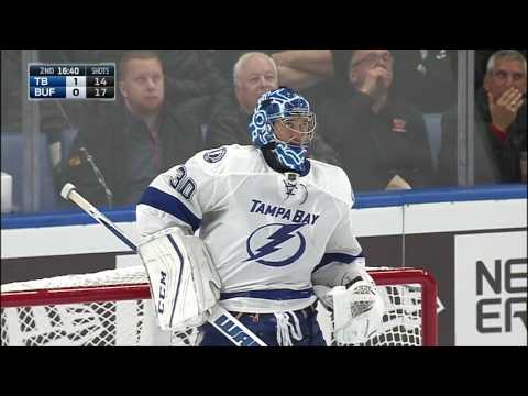 Bishop makes amazing desperation save from behind the net