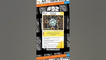 Game Design Tips #92 - Technology #HolidaysOnShorts #gamedev #shorts