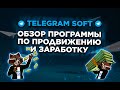 Telegram soft обзор программы по продвижению и заработку в телеграм. BLB.team