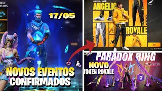 NOVO CALENDÁRIO SEMANAL FREE FIRE! NOVOS EVENTOS CONFIRMADOS, CALÇA ANGELICAL CHEGANDO E MUITO MAIS!