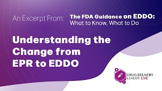 Understanding the Change from EPR to EDDO