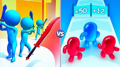 Sword play All Level Vs Join Blob Clash 3D Mod APK | Gameplay”Android,iOS 