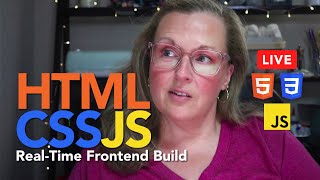 LIVE 🟣 Responsive Header + Nav for e-Comm (A11y HTML CSS JS) 🛒 Part 3