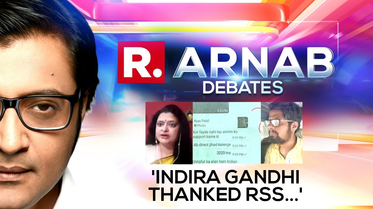 How Can Jihadi Mindset Be Ever Compared with RSS?: Sanju Verma To Fellow Panelist Touseef Ahmed Khan