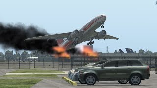 Plane Catches Fires Right After landing by BBB-Gaming 2,248 views 3 months ago 3 minutes, 5 seconds