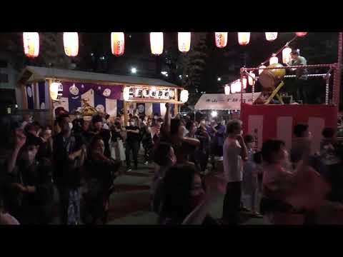 炭坑節　2022年青山青葉公園盆踊り２７　東京都港区