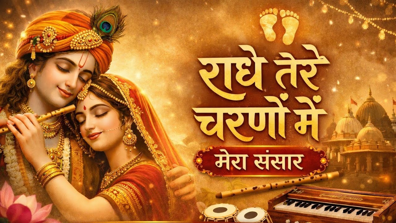 Radhe Tere Charno Mein Mera Sansar | Beautiful Radha Bhajan | Bhakti Song Hindi | Sufi Trend