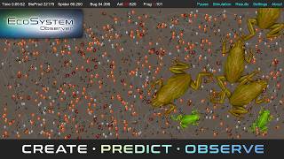 EcoSystem Observer — A Free Emergent Ecosystem Simulation