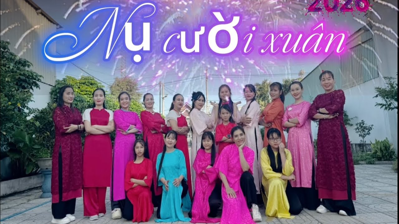 Nụ cười xuân ( chuc mừng năm mới 2026) #dance #zumba #trending #tet  #remix 