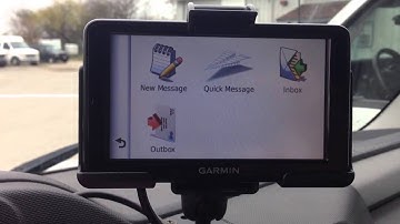 Garmin PND Dispatch Interface Overview - Milo Fleet Management System