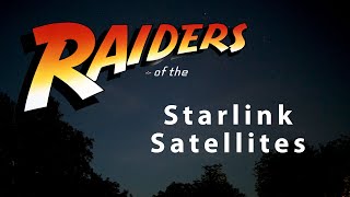 Satellites Starlink of Elon Musk - chase the free internet in the night sky!