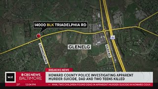 Man, two children found dead after apparent murder-suicide in Howard County