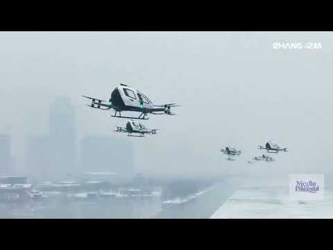 China has officially approved EHang and Hefei Hey Airlines to launch autonomous passenger drone