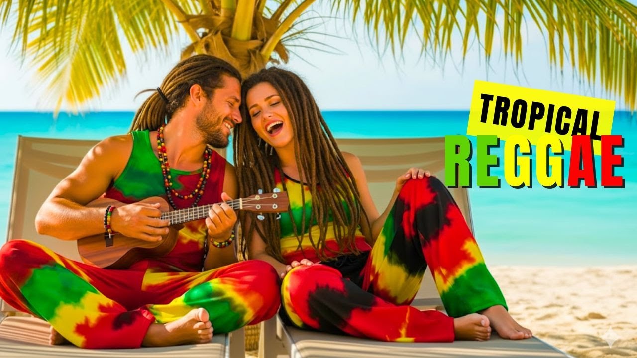 🌴 Chill Tropical Reggae - Feel Good Hawaiian Island Sounds for Calm & Joy 🌊
