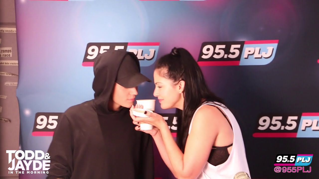 Justin Bieber Interview with Jayde Donovan on 95.5 PLJ with Pumpkin Spice Latte - September 9, 2015
