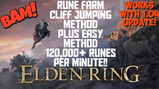 Elden Ring 120,000 Runes Per Minute! Cliff Jumping Rune Farming Method Plus Easy Method Also! screenshot 3