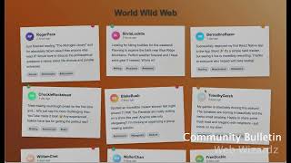 Details Web Wizardz - Community Bulletin (HTML, CSS and Javascript)(reupload) Update