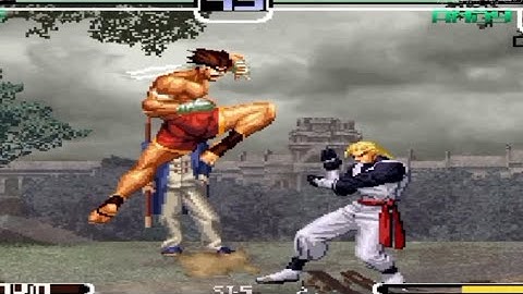 Joe vs Andy Hard mode | Kof 2002 ps2