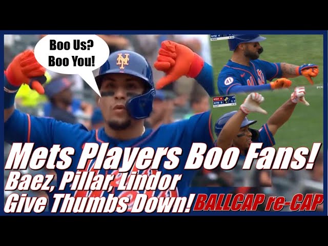 Mets fans react to players' thumbs-down message