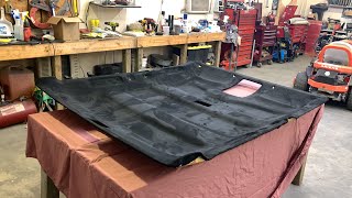 FINALLY WRAPPING MY 6.0s HEADLINER IN BLACK SUEDE! Regency Edition Finally Gets Suede Headliner