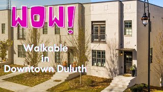 Tour a Townhome for Sale in Duluth, GA  |  3195 Hill St.
