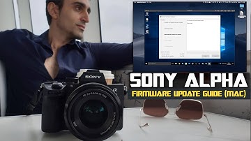 How to Update Firmware Guide for Sony Alpha Cameras