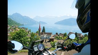 Motorcycle Ride through Appenzell Switzerland 10.6.2017