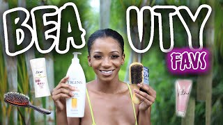 DRUGSTORE BEAUTY FAVS I CANT STOP USING 😍+ hygiene and haircare | Annesha Adams