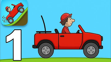 Hill Climb Racing – Gameplay Walkthrough Part 1 – Jeep (Android/iOS)
