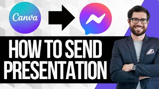 How to Send Canva Presentation in Messenger screenshot 5