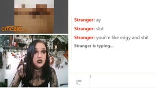 Goth Girl on Omegle - this was a bad idea