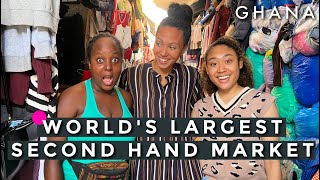 WHAT $16 GET’S YOU IN KANTAMANTO MARKET | Ghana’s Biggest Second Hand Clothing Market