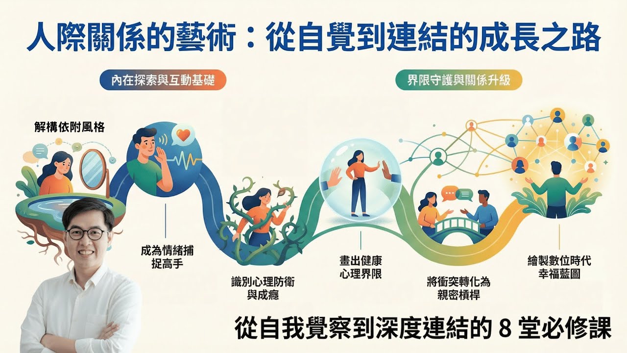 閱讀人生大學分享會_人際關係的藝術課程分享會（ＡＩ字幕）