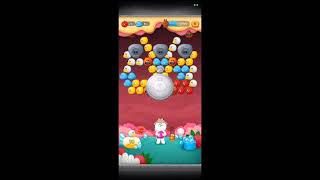 LINE バブル2　STAGE 2243　黄金コニー　アイテムあり　Golden Cony　LINE BUBBLE 2