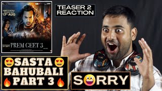 PREM GEET 3 | Teaser 2  REACTION | HINDI | Pradeep khadka | Kristina Gurung |