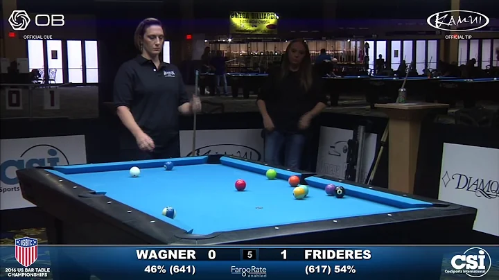 USBTC 10-Ball: Rebecca Wagner vs Jessica Frideres