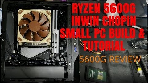 Ryzen 5600G and the Inwin Chopin make a great super small form factor PC build! SFF Tutorial/review