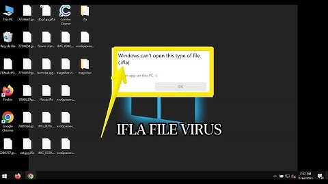 Ifla ransomware [.ifla file virus] removal guide.