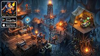 Kingdom Fall: Zombie Defense | Официальный запуск - геймплей (Android, iOS) screenshot 4