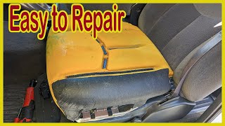 How to Repair a Driver seat Foam DIY