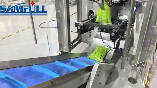 Automatic 1kg 2kg 5kg 1-10kg rice salt sugar linear weigher weighing packing machine