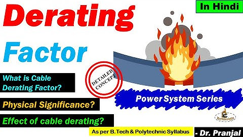 L106: Derating Factor | Underground Cable | Electric Power Cable | Power System