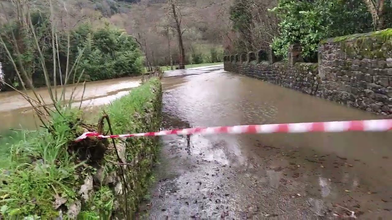 El Valle de Liendo se Inundo