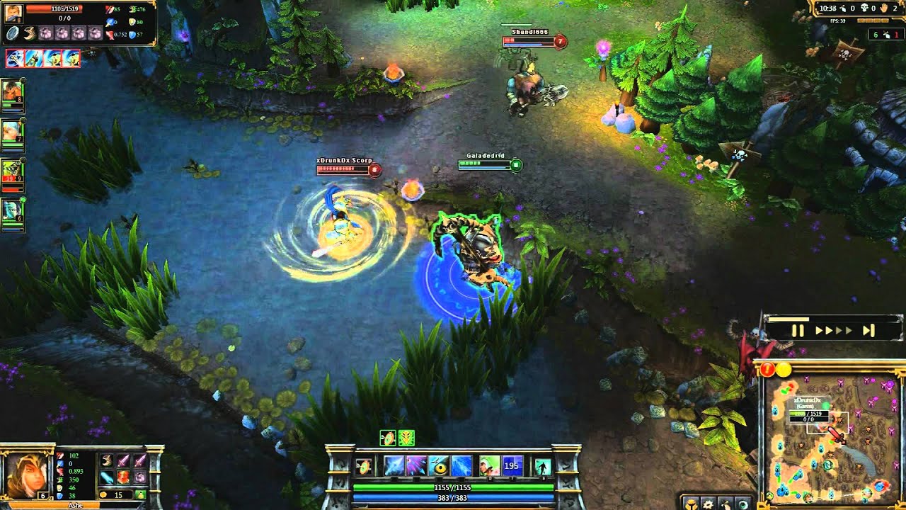 Ashe Arrow From Across The Map