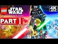 LEGO STAR WARS THE SKYWALKER SAGA Gameplay Walkthrough Part 1 FULL DEMO [4K 60FPS] -  No Commentary