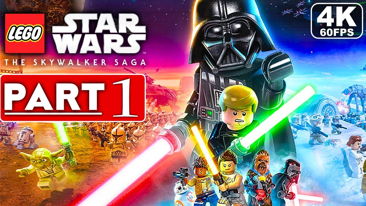 LEGO STAR WARS THE SKYWALKER SAGA Gameplay Walkthrough Part 1 FULL DEMO [4K 60FPS] - No Commentary