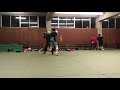 柔道場なのに、クオリティーが高過ぎる異種格闘技戦みたいなキックボクシングのマススパーリング